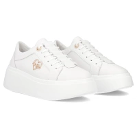 Skórzane sneakersy Filippo DP6058/25 WH H białe