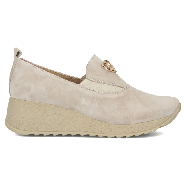 Leather shoes Filippo DP6786/25 TP beige