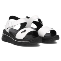 Leather sandals Filippo DS6712/25 BE beige