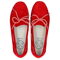 Leather shoes Filippo DP1403/20 RD red