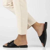 Klapki Filippo DK6908/25 BK czarne 