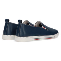 Leather shoes FILIPPO DP066/21 NV navy blue