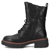 Leather ankle boots Filippo DBT7263/25 BK black