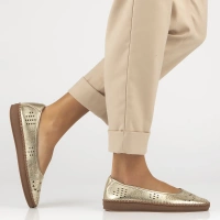 Leather shoes Filippo DP6831/25 GO gold