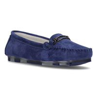 Leather loafers Filippo DP1202/21 BL blue