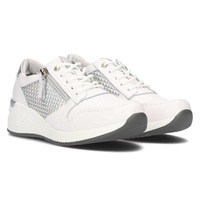Skórzane Sneakersy Filippo DP2052/21 WH białe