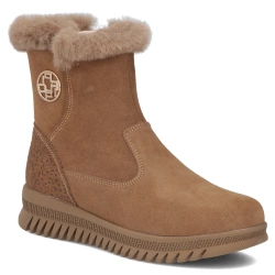 Leather ankle boots Filippo DBT7271/25 BK black