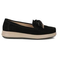 Leather loafers Filippo DP6457/24 BK black