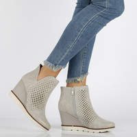 Wedge ankle boots Filippo DBT2069/21 BE beige