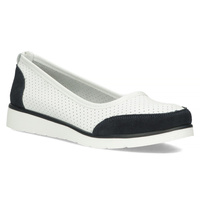 Leather shoes Filippo DP4524/23 WH NV white