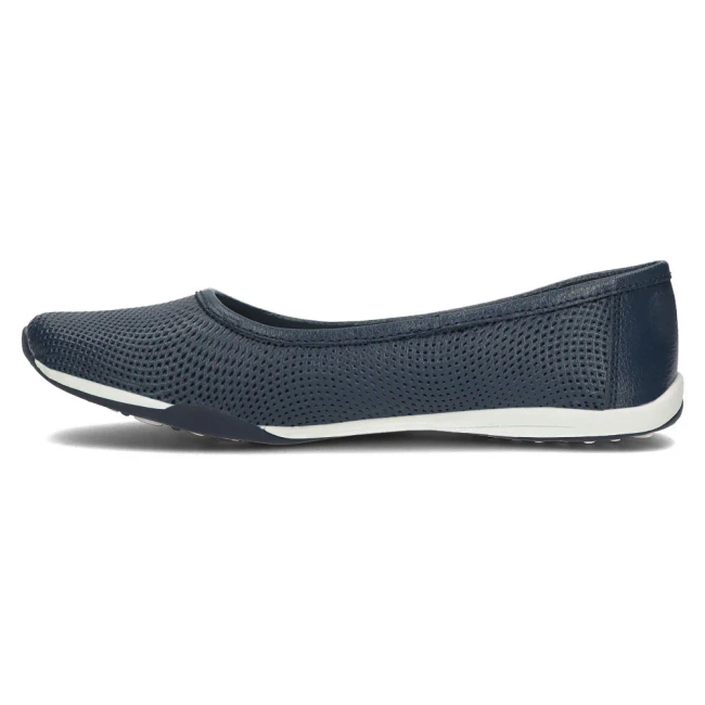 Leather shoes Filippo DP3681/25 NV navy blue