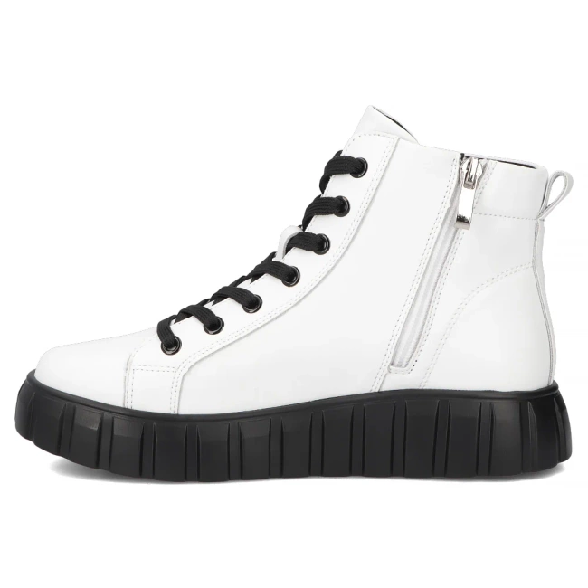 Leather boots Filippo DBT4146/25 WH white