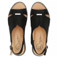 Leather sandals Filippo DS4470/25 BK black