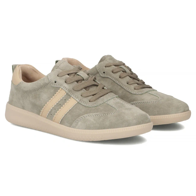 Leather sneakers Filippo DP7508/26 KH khaki