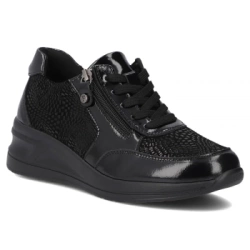 Leather shoes Filippo DP6352/25 BK black