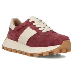 Leather sneakers Filippo DP6498/25 BE beige