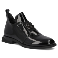 Skórzane botki Filippo DBT4763/25 BK czarne