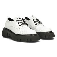 Leather shoes Filippo DP3909/22 WH white