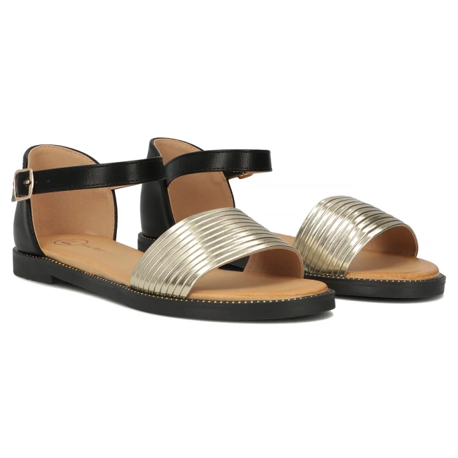 Sandały Filippo DS6917/25 BK GO czarne