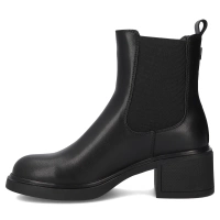 Leather ankle boots Filippo DBT7198/25 BK black
