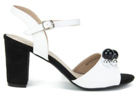 Sandals Filippo DS772/19 WH BK white