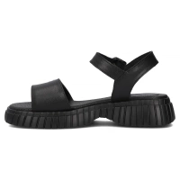 Leather sandals Filippo DS6811/25 BK black