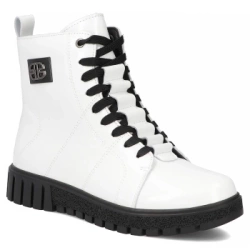 Leather ankle boots Filippo DBT7273/25 WH white