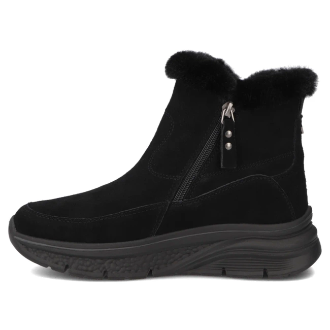 Leather ankle boots Filippo DBT7291/25 GR grey