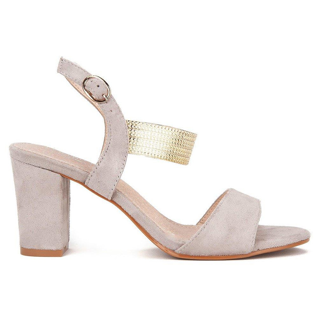 Sandały Filippo DS817/20 GR Grey