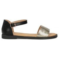 Sandały Filippo DS6917/25 BK GO czarne