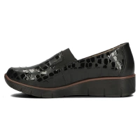 Skórzane półbuty Filippo DP3160/23 BK czarne
