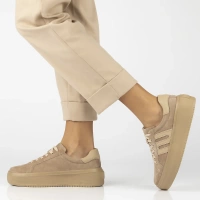 Leather shoes Filippo DP7173/25 BE beige