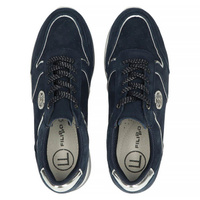 Skórzane Sneakersy Filippo DP3682/22 NV granatowe