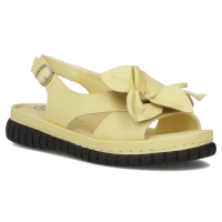 Leather sandals Filippo DS6965/25 YL yellow