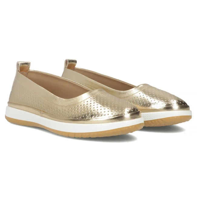 Leather shoes Filippo DP7008/25 GO gold