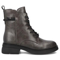 Leather ankle boots Filippo DBT7453/25 GR grey