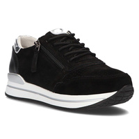 Skórzane Sneakersy Filippo DP2049/21 BK czarne