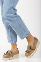 Leather loafers Filippo DP2029/21 BE beige