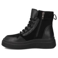 Leather ankle boots Filippo DBT7270/25 BK black