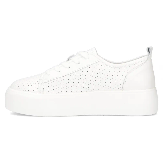 Leather sneakers Filippo DP6116/25 WH white