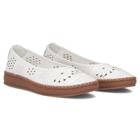 Leather shoes Filippo DP6831/25 WH white