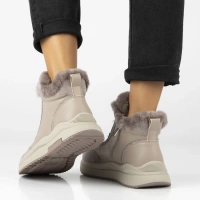 Leather ankle boots Filippo DBT7177/25 BE beige