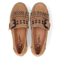 Leather loafers Filippo DP2029/21 BE beige