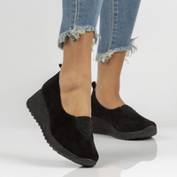 Leather shoes Filippo DP3646/22 BK black