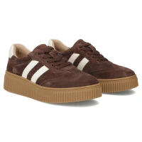 Leather sneakers Filippo DP6776/26 D BR brown