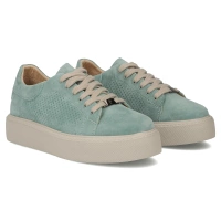 Skórzane sneakersy Filippo DP7502/26 GE zielone