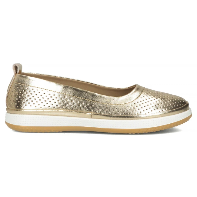 Leather shoes Filippo DP7008/25 GO gold