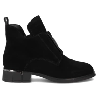 Leather ankle boots Filippo DBT7244/25 BK black