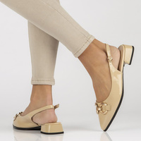 Leather shoes Filippo DP3745/22 BE beige