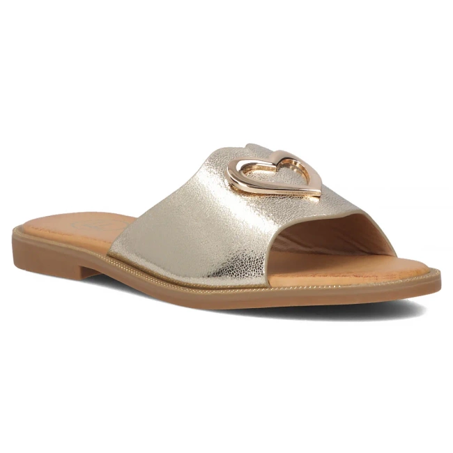 Klapki Filippo DK6909/25 GO złote